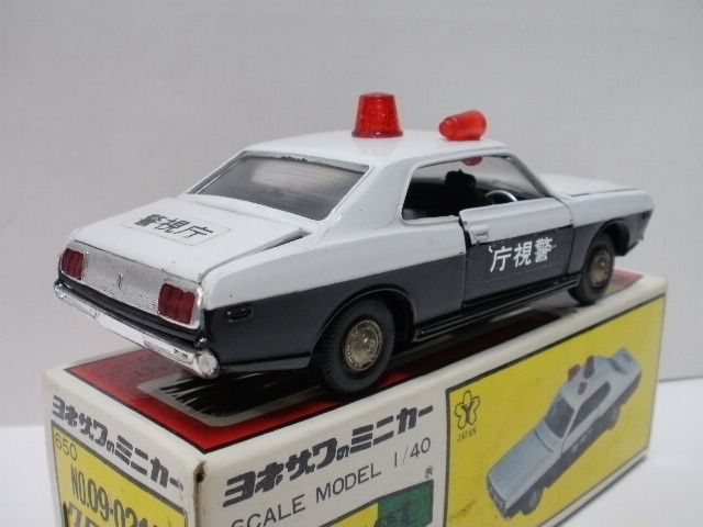 【NEW人気】ダイヤペット１／４０日産グロリア　パトロールカー ダイヤペット