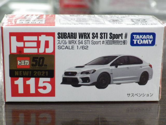 トミカ115 スバルWRX S4 STI Sport≮介搀泼侍慌屯≯