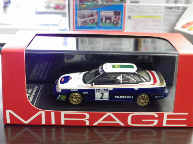 ミニカーショップグローバル - 1/43 hpi MIRAGE スバル レガシィ RS 