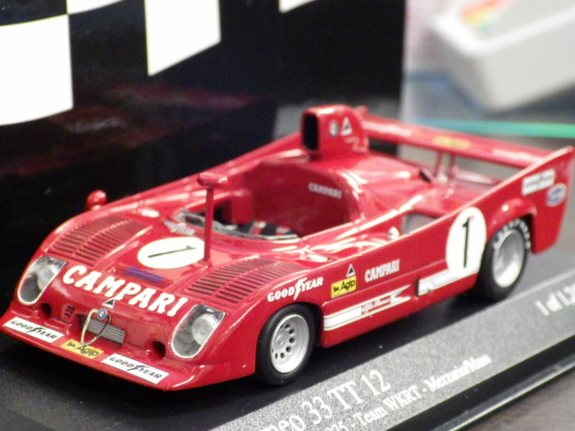 1/43 ߥ˥ץեᥪ33 TT 12 Coppa Florio 1975 ͥ#1