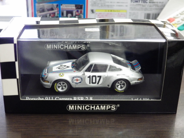 1/43 ߥ˥ץ911 顡RSR2.8 1973 #107 MARTINI