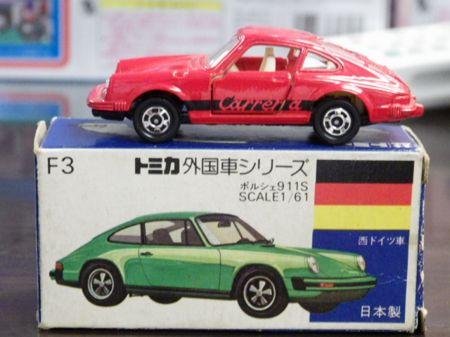 ミニカーショップグローバル - トミカ F3 ポルシェ 911S 【赤/黒ライン】