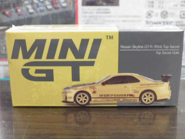 1/64 MINI GT 676 ܸ  饤 GT-R (R34) ȥåץåȥ ڱϥɥ͡