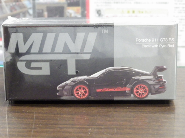 1/64 MINI GT 681 ݥ륷 911 GT3 RS ֥å/ѥå ںϥɥ͡