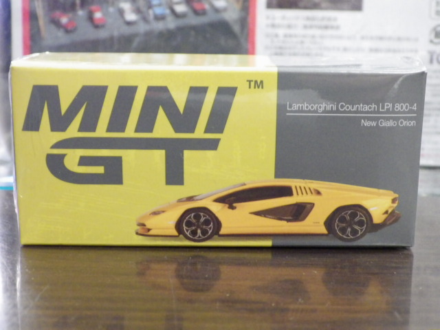 1/64 MINI GT 733 ܥ륮 󥿥å LPI 800-4 New Giallo Orion ϥɥ