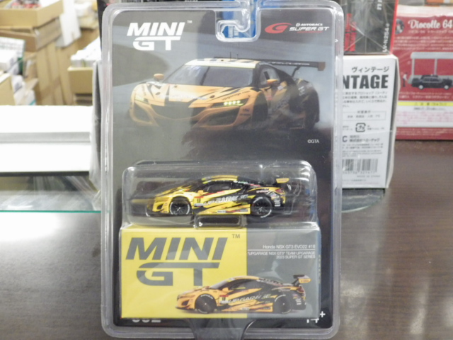 1/64 MINI GT 692 ܸ ۥ NSX GT3 EVO22 SUPER GT꡼ 2023 UPGARAGE NSX GT3"TEAM UPGARAGE #18ںϥɥ͡