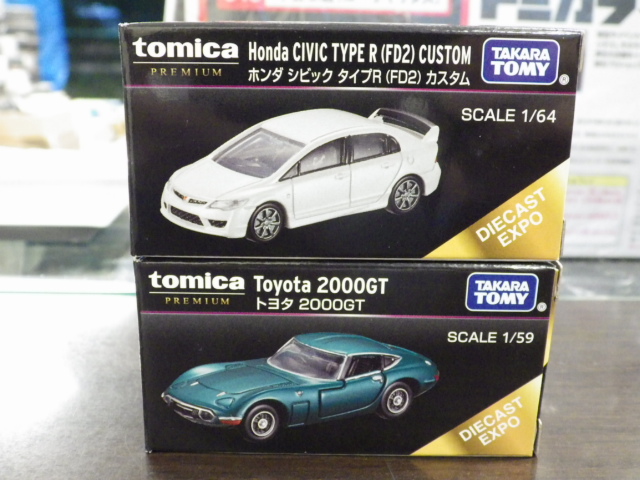 ȥߥץߥ DIECAST EXPO 2024  ۥ ӥå R (FD2) ࡢȥ西 2000GT 2楻å