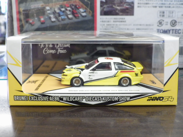 1/64 INNO Brunei Diecast Kustom Show 2024 ȥ西 ץ󥿡ȥ (AE86)