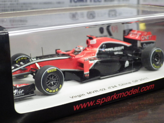 1/43 ѡ Virgin MVR-02 China GP 2011 T.å #24