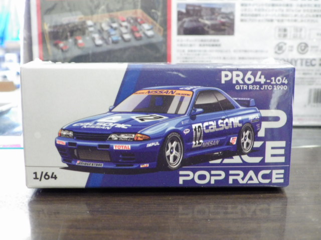 1/64 POP RACE  GTR R32 JTC1990 #12ڥ륽˥å