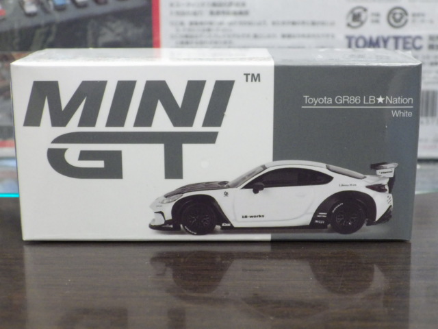 1/64 MINI GT 769 ȥ西 GR86 LB Nation ۥ磻 ϥɥ