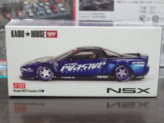 1/64 MINI GT KHMG137 ۥ NSX Evasive V2 ϥɥ