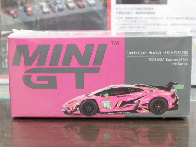 1/64 MINI GT772 ܥ륮 饫 GT3 EV O2 IMSA ǥȥ24 2023 Iron Dames#83  ɥ