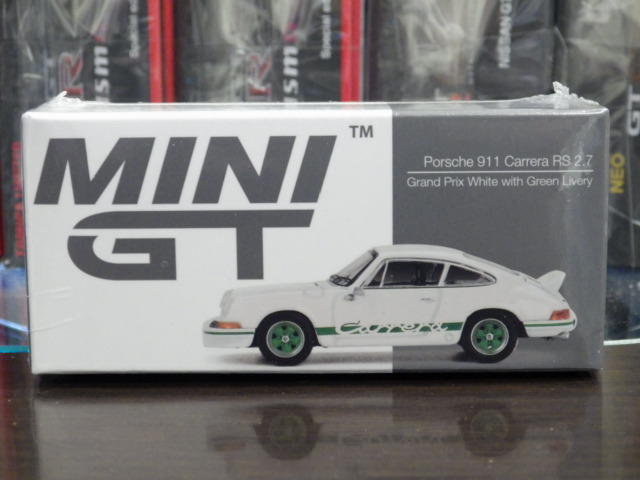 1/64 MINI GT 801 ݥ륷 911  RS 2.7 ץۥ磻ȡߥ꡼Х꡼ ϥɥ