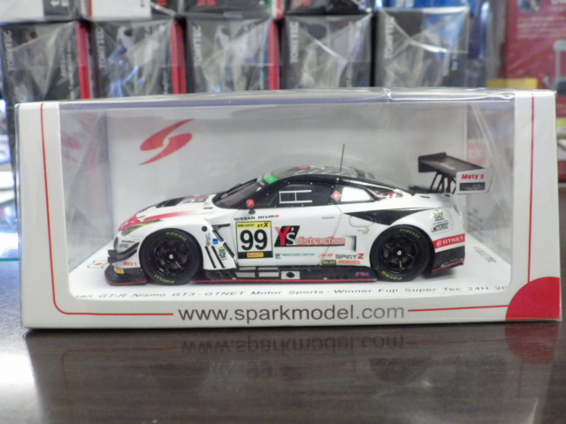 1/43 ѡ  GT-R ˥ GT3 GTNET Motor Sports Winner ٻ Super Tec 24H 2018 T.Hamano #99