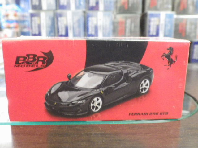 1/64 BBR ¥Õ¥§¥é¡¼¥ê 296 GTB Nero Daytona 1/64 BBR ¥Õ¥§¥é¡¼¥ê 296 GTB Nero Daytona