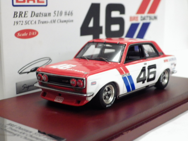 1/43 ȥ롼 åȥ 510 BRE 1972 SCCA ԥ#46