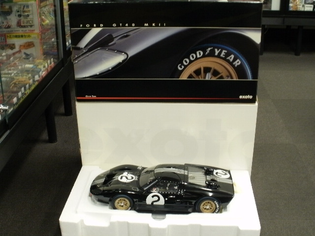 ミニカーショップグローバル - 1/10 エグゾト フォード GT40 ＭＫⅡ