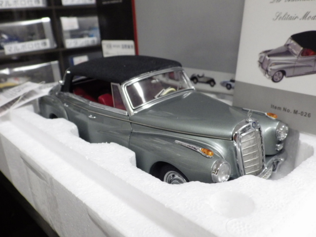 ミニカーショップグローバル - 1/24 CMC メルセデス ベンツ1958-62 Type300d Cabriolet D