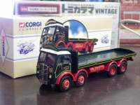 1/50 CORGI ERF FLAT BED Eddie Stobart