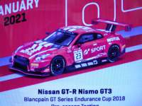 1/64 TARMAC@jbT@GT-R Nismo GT3@Blancpain GT Series Endurance Cup 2018 Pre@season Testing